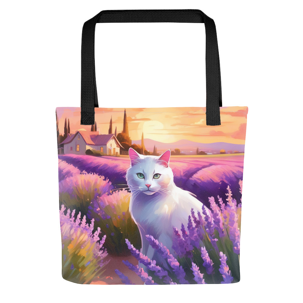 PugMug Custom White Companion Cat Tote