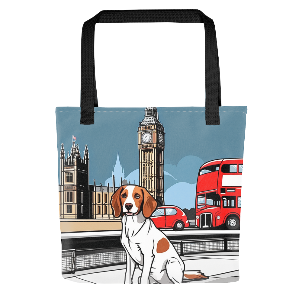 PugMug Custom Brittany Dog Tote