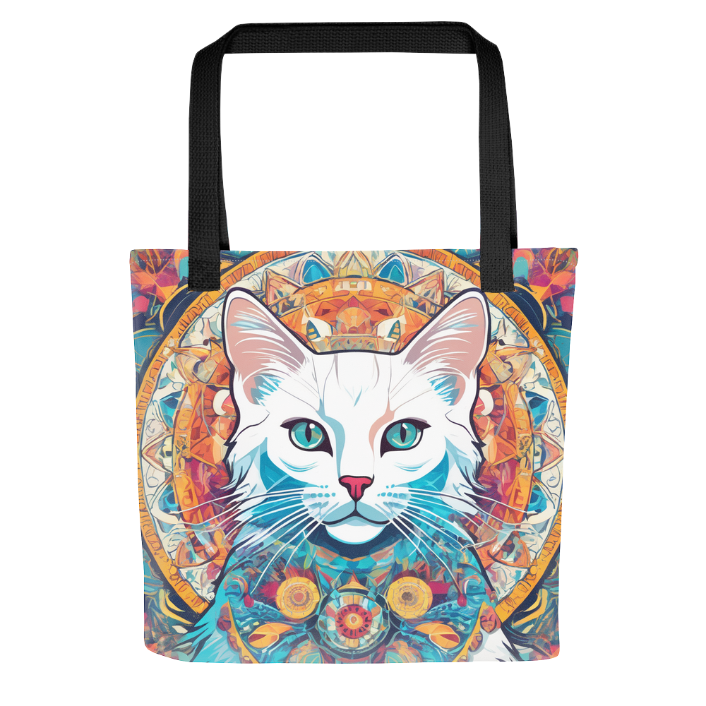 PugMug Custom White Companion Cat Tote