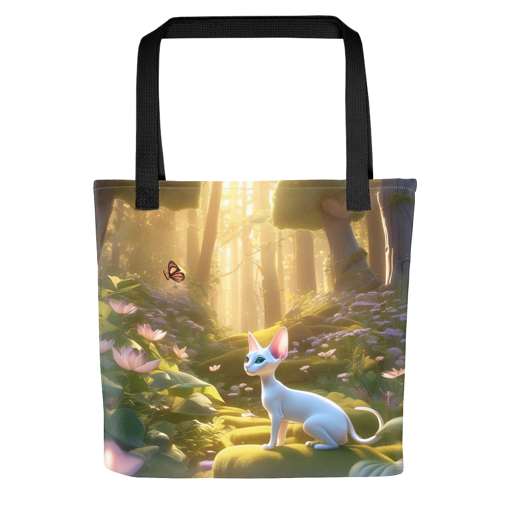 PugMug Custom White Sphynx Cat Tote