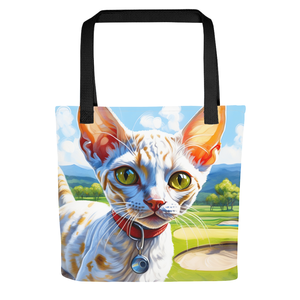 PugMug Custom Tabby Devon Rex Cat Tote