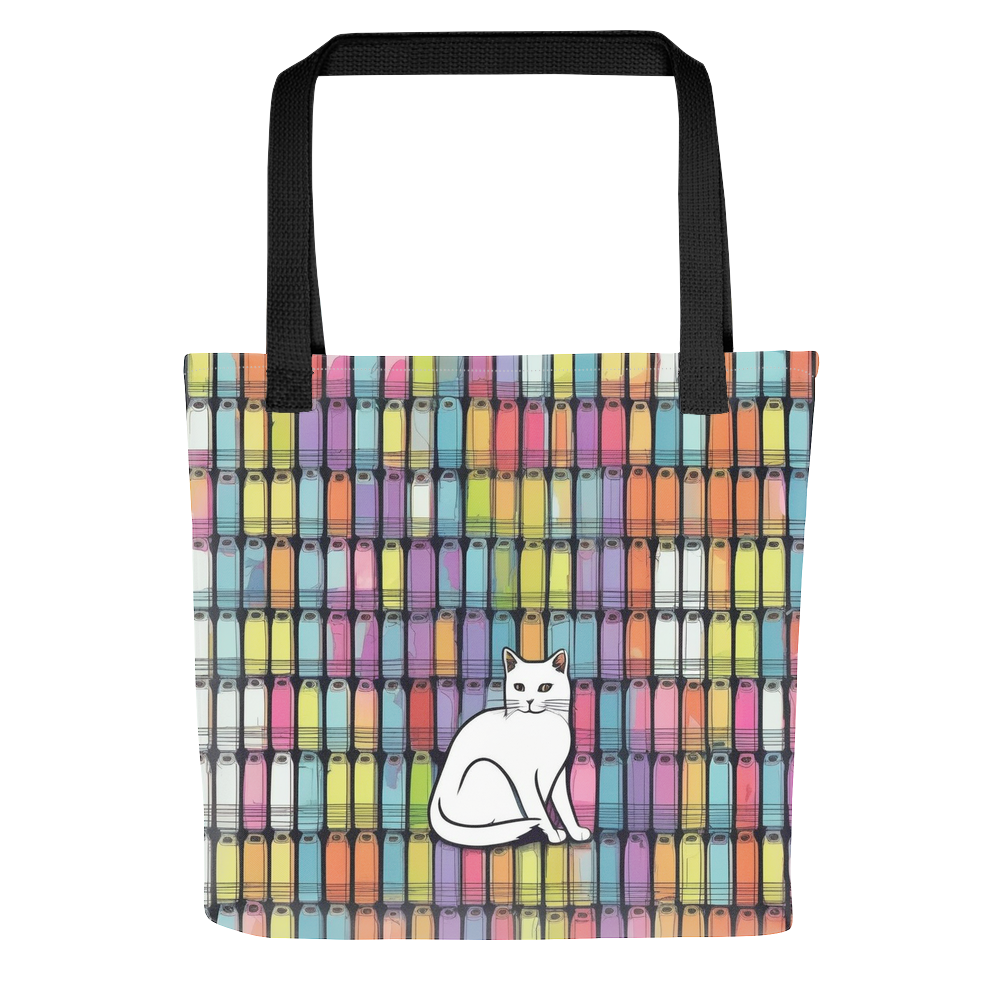 PugMug Custom White Companion Cat Tote