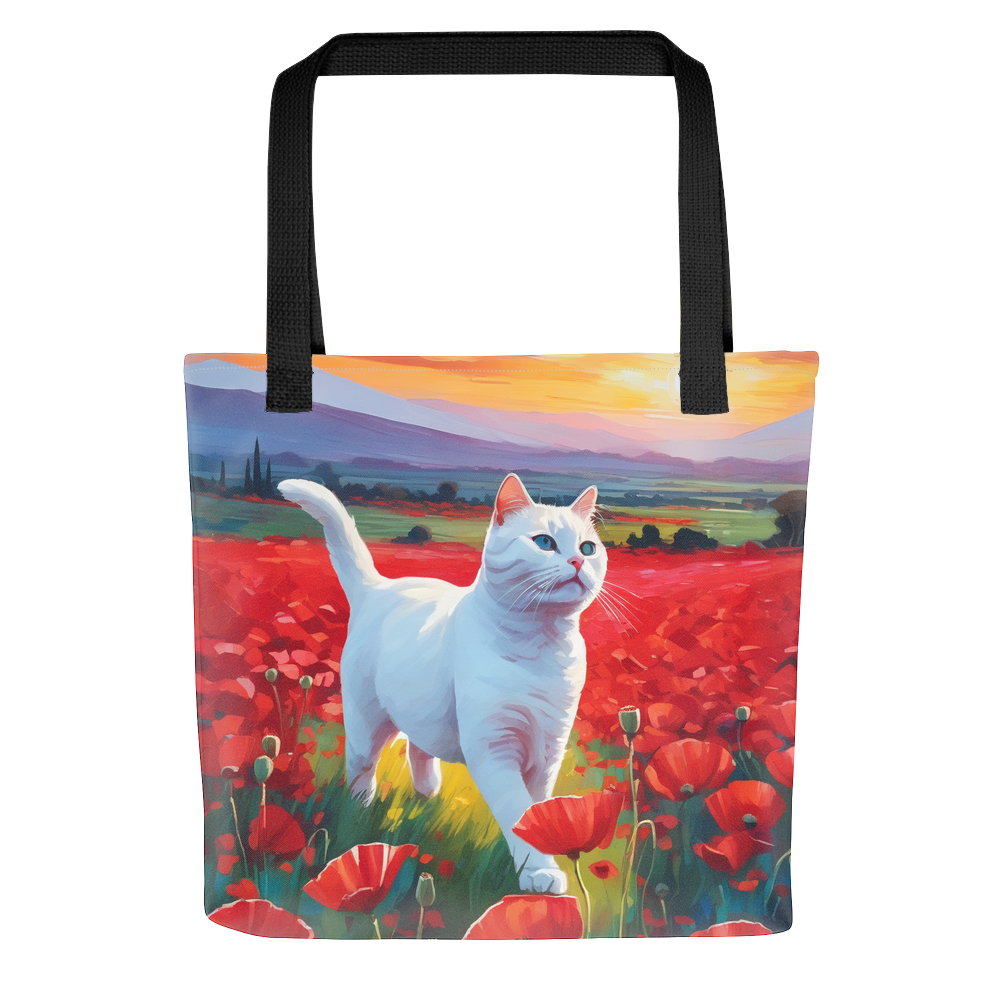 PugMug Custom White Companion Cat Tote