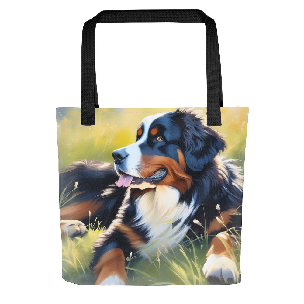 PugMug Custom Bernese Mountain Dog Tote