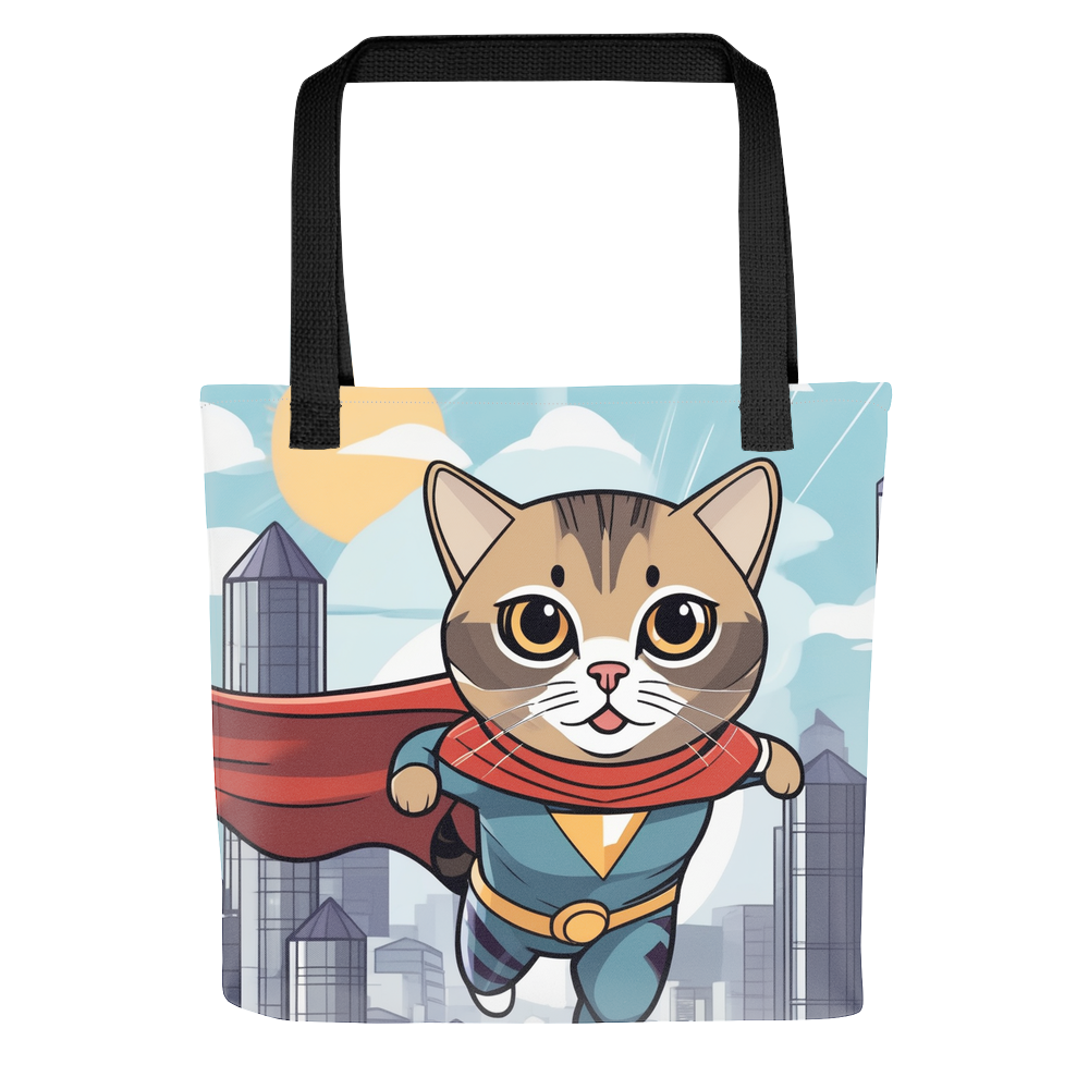 PugMug Custom Tabby Scottish Fold Cat Tote