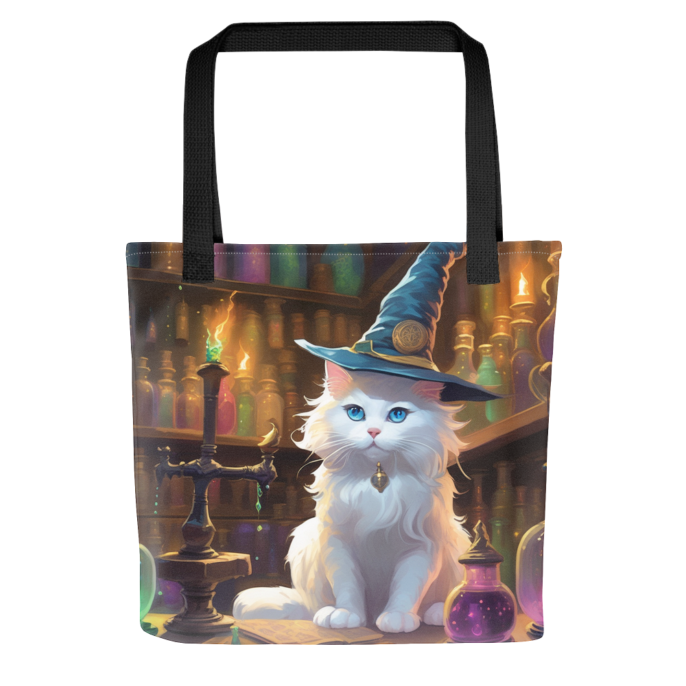 PugMug Custom White Ragdoll Cat Tote