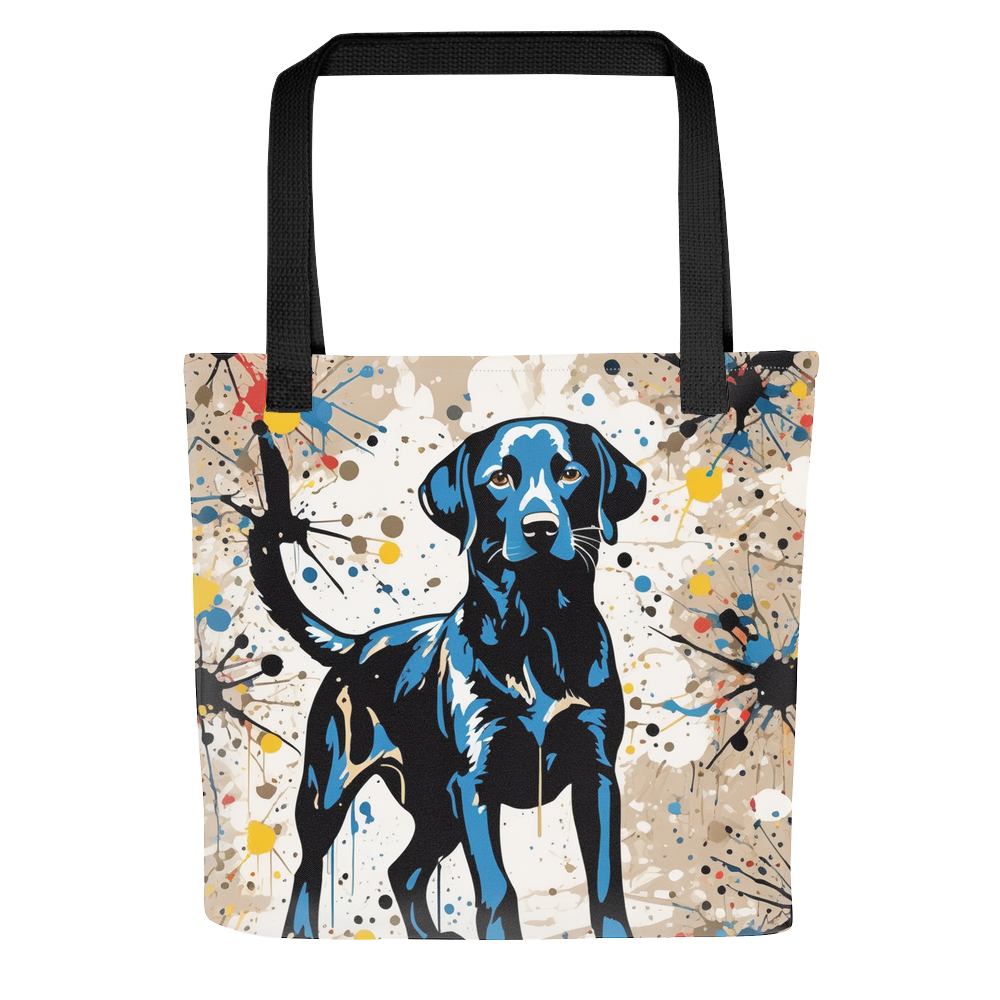 PugMug Custom Black Labrador Retriever Tote