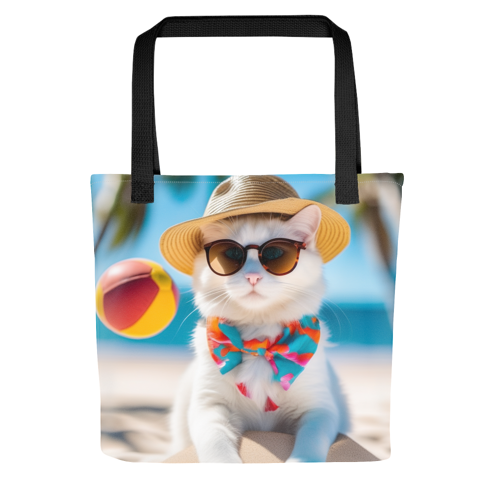 PugMug Custom White Companion Cat Tote