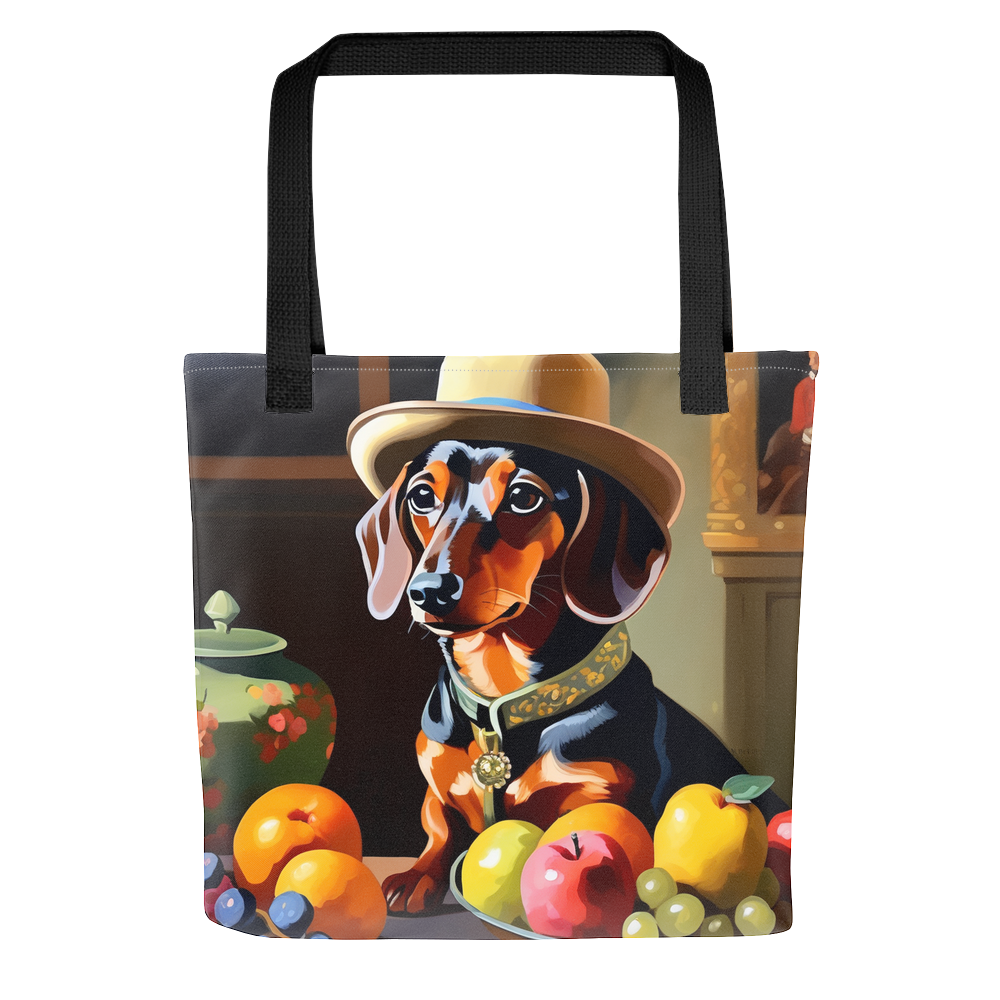 PugMug Custom Tan Dachshund Tote