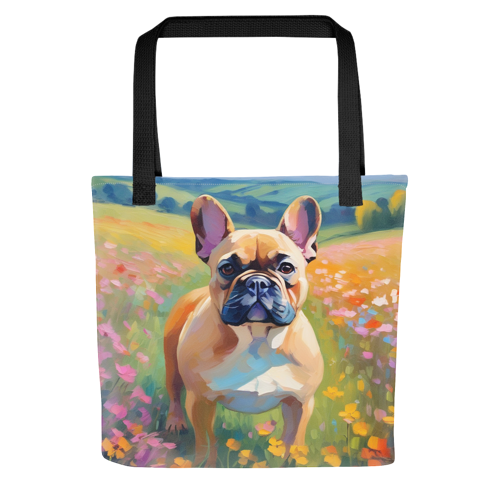 PugMug Custom Tan French Bulldog Tote