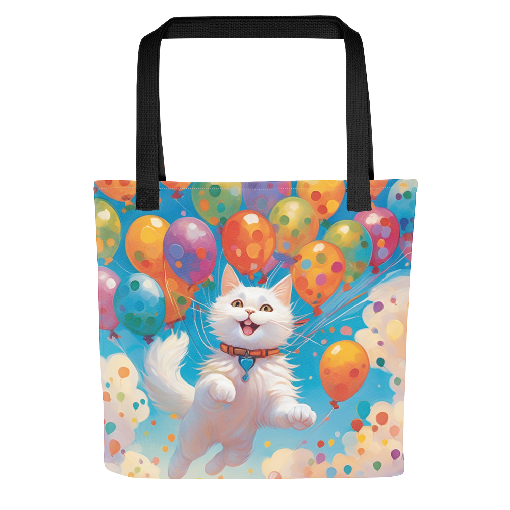 PugMug Custom White Companion Cat Tote