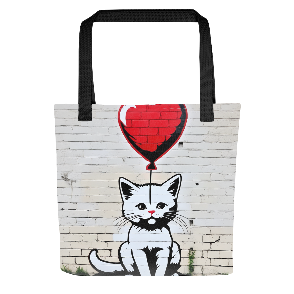 PugMug Custom White Companion Cat Tote