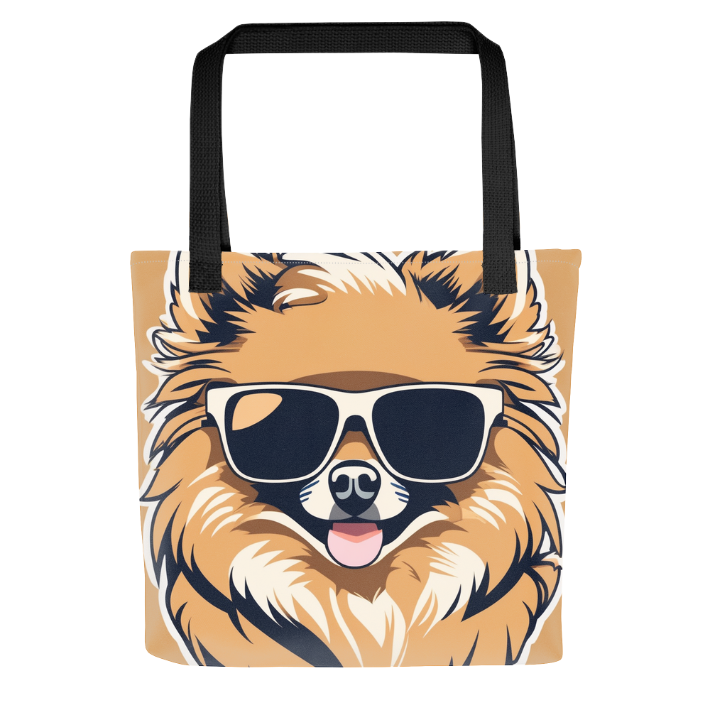 PugMug Custom Tan Pomeranian Tote