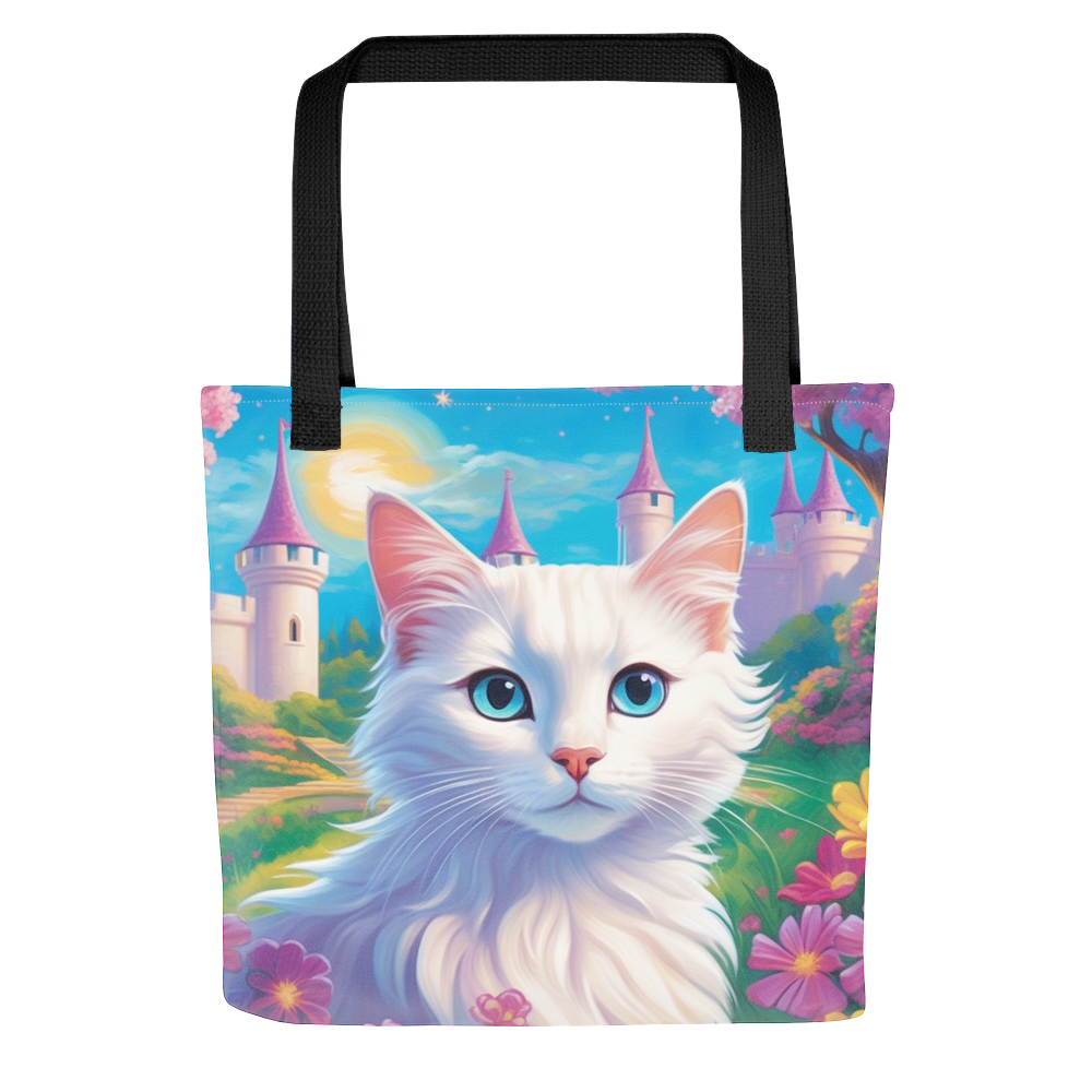 PugMug Custom White Companion Cat Tote