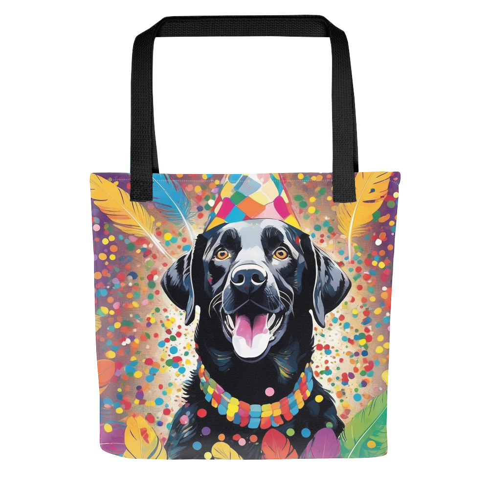 PugMug Custom Black Labrador Retriever Tote