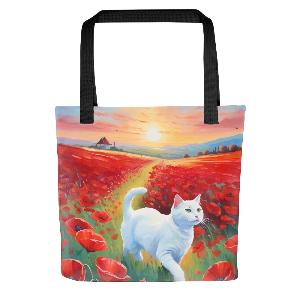 PugMug Custom White Companion Cat Tote