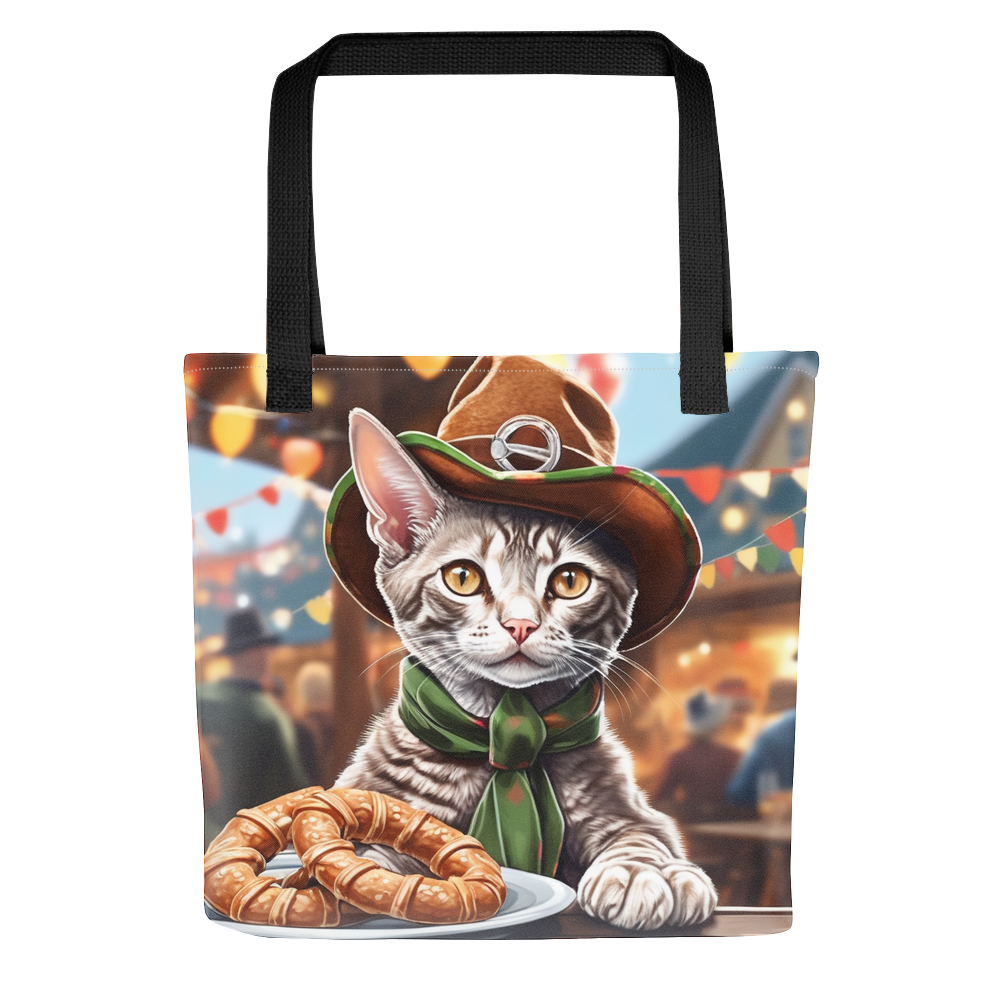 PugMug Custom Tabby Devon Rex Cat Tote