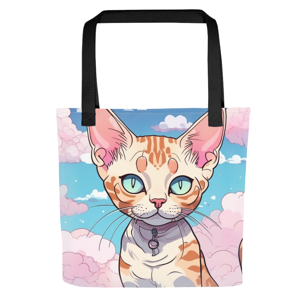 PugMug Custom Tabby Devon Rex Cat Tote