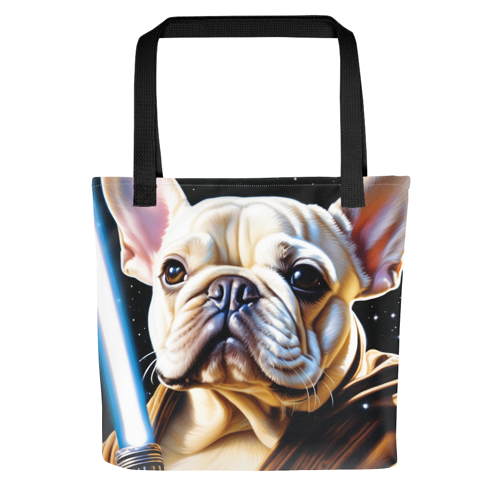 PugMug Custom White French Bulldog Tote