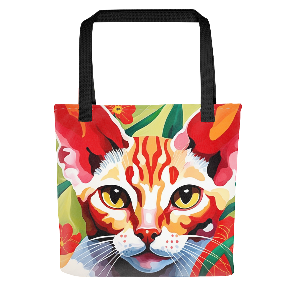 PugMug Custom Tabby Devon Rex Cat Tote