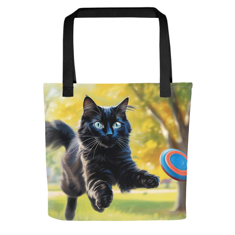 PugMug Custom Black Ragdoll Cat Tote
