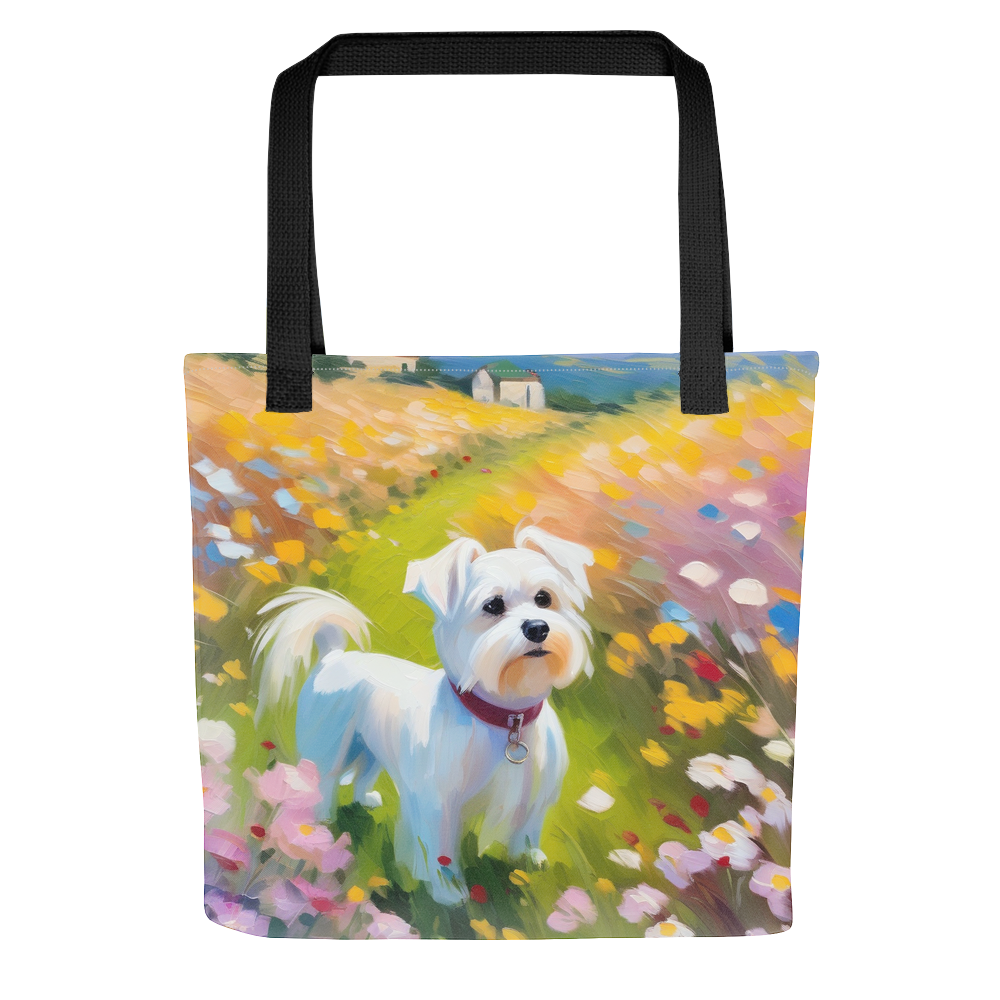 PugMug Custom Maltese Dog Tote