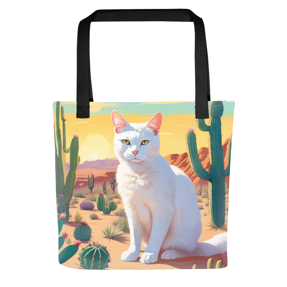 PugMug Custom White Companion Cat Tote