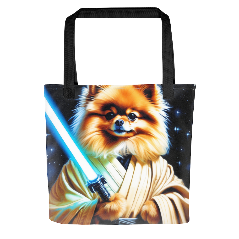 PugMug Custom Tan Pomeranian Tote