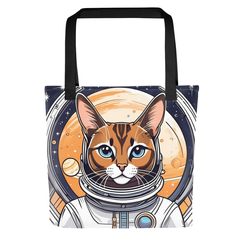 PugMug Custom Tabby Abyssinian Cat Tote