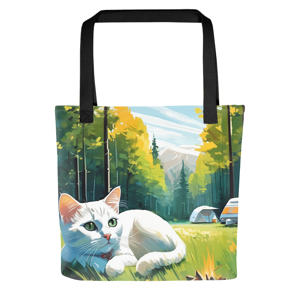 PugMug Custom White Companion Cat Tote