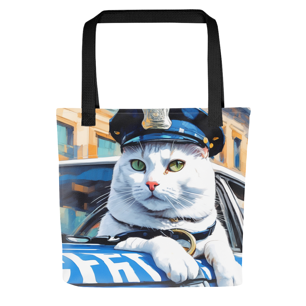 PugMug Custom White Companion Cat Tote