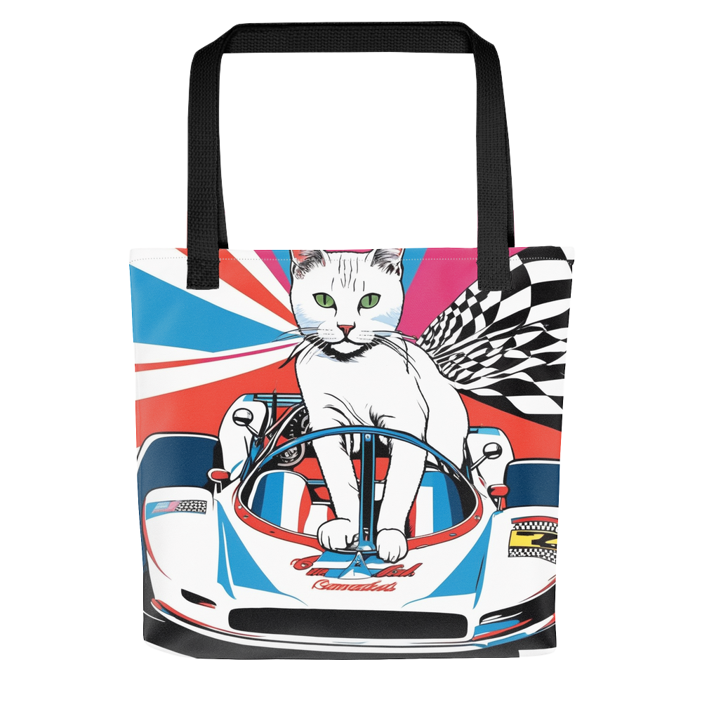 PugMug Custom White Companion Cat Tote