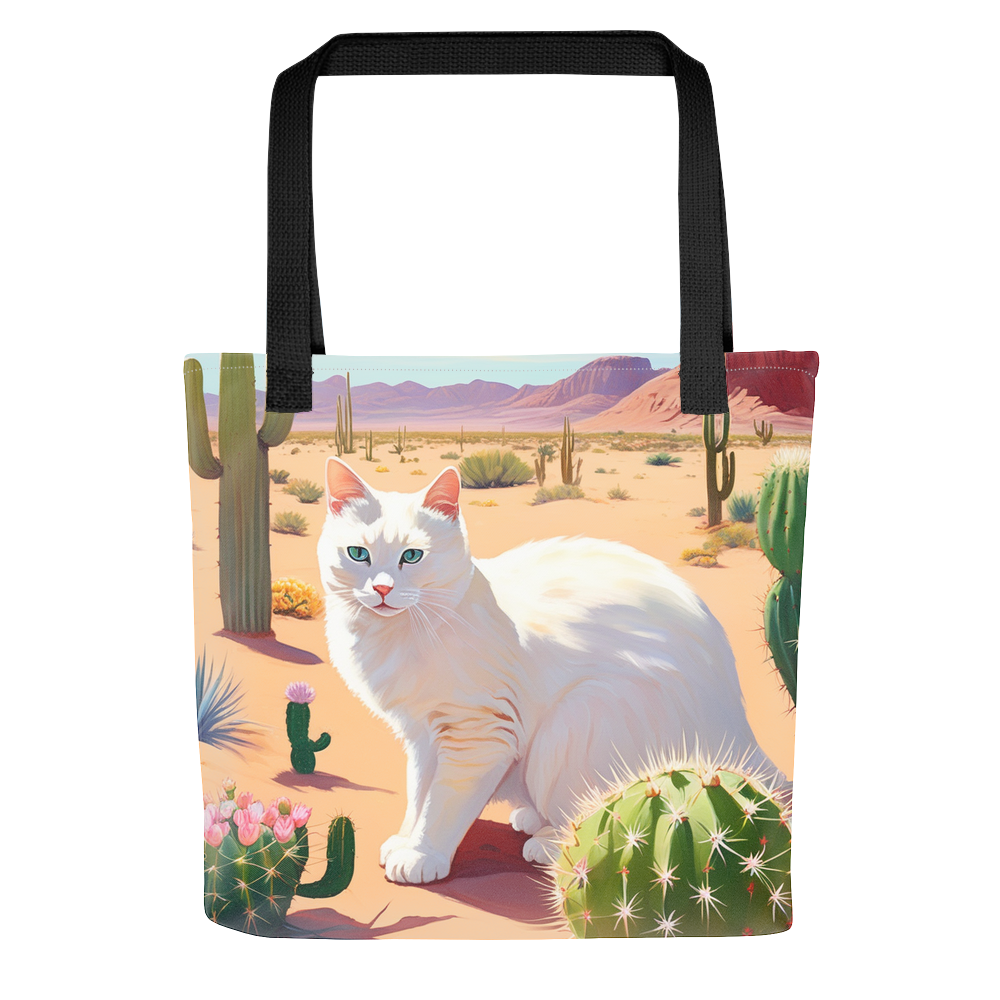 PugMug Custom White Companion Cat Tote