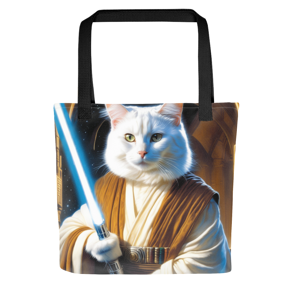 PugMug Custom White Companion Cat Tote