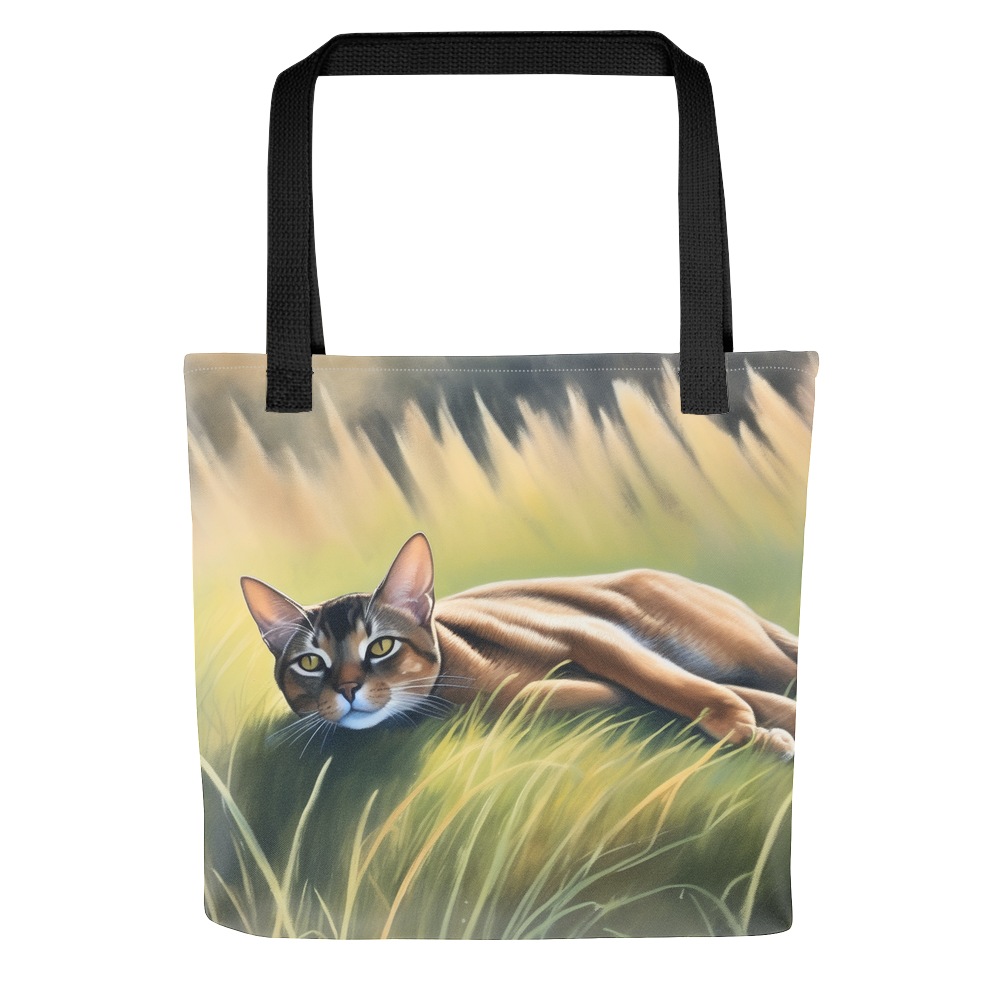 PugMug Custom Tabby Abyssinian Cat Tote