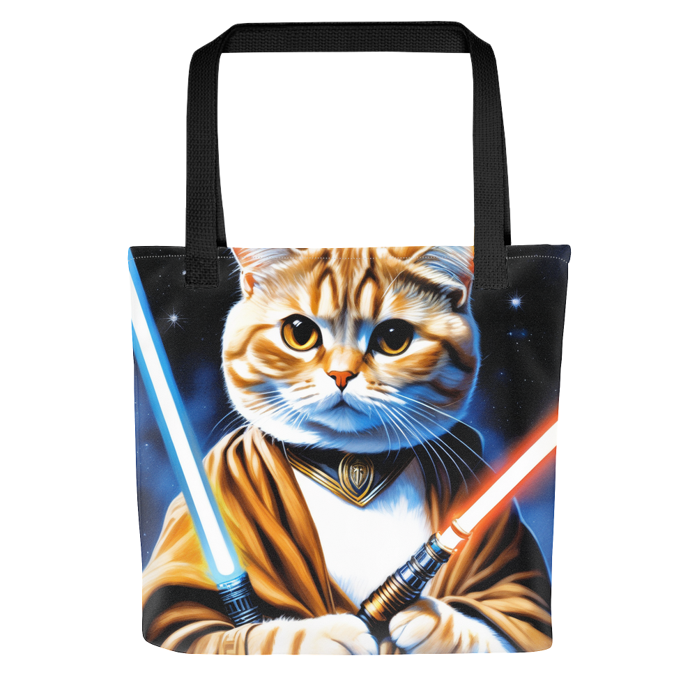 PugMug Custom Tabby Scottish Fold Cat Tote