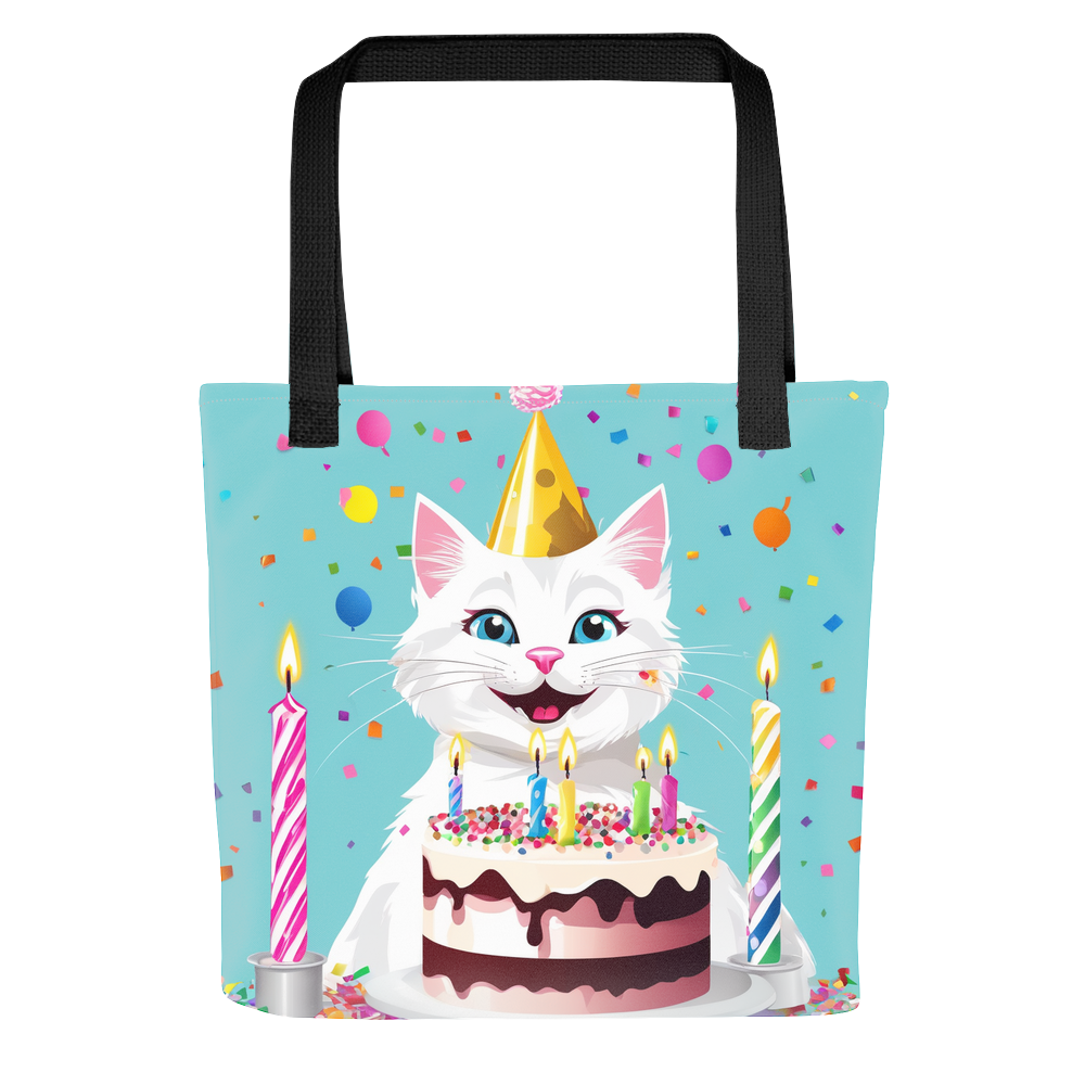 PugMug Custom White Companion Cat Tote