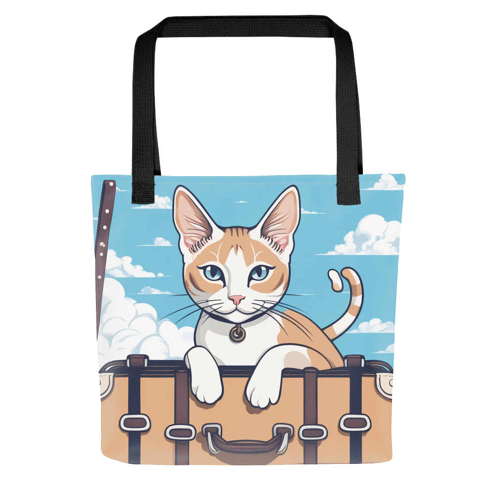 PugMug Custom White Abyssinian Cat Tote