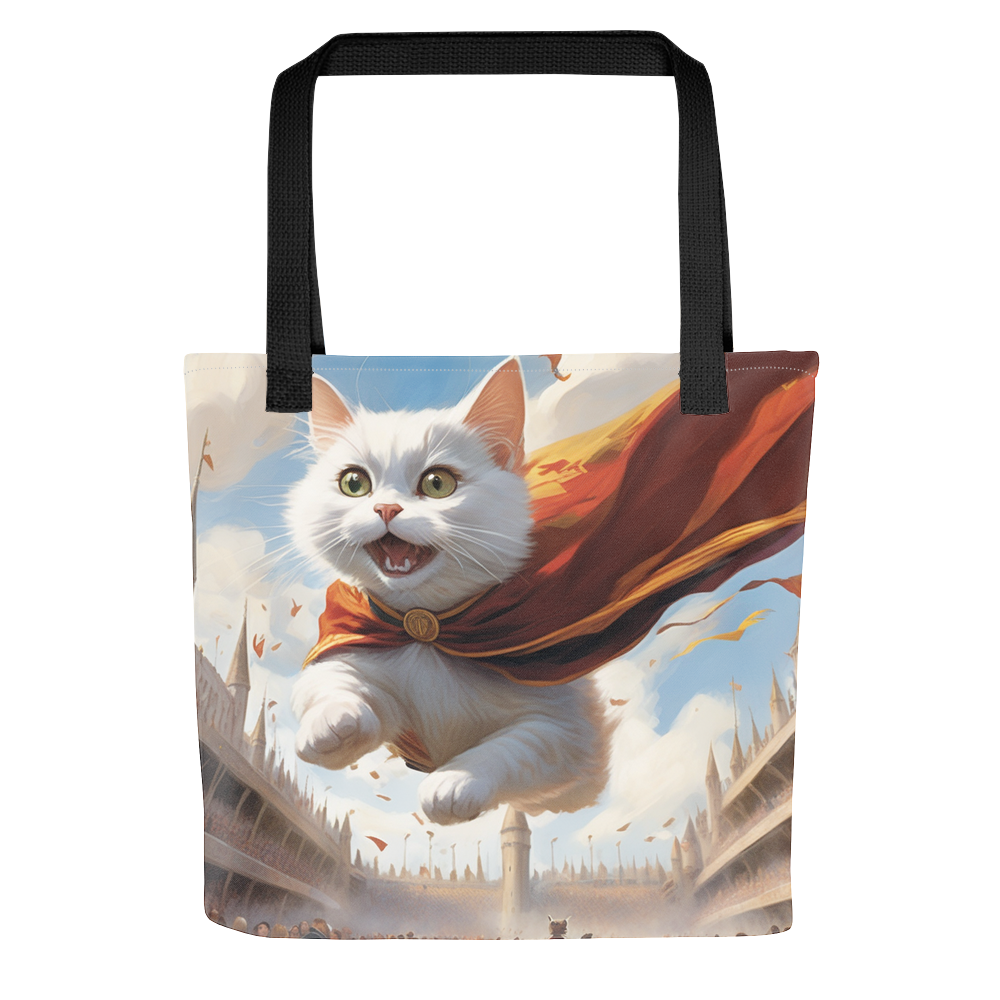 PugMug Custom White Companion Cat Tote