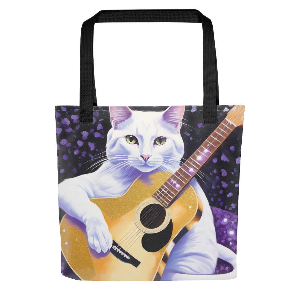PugMug Custom White Companion Cat Tote