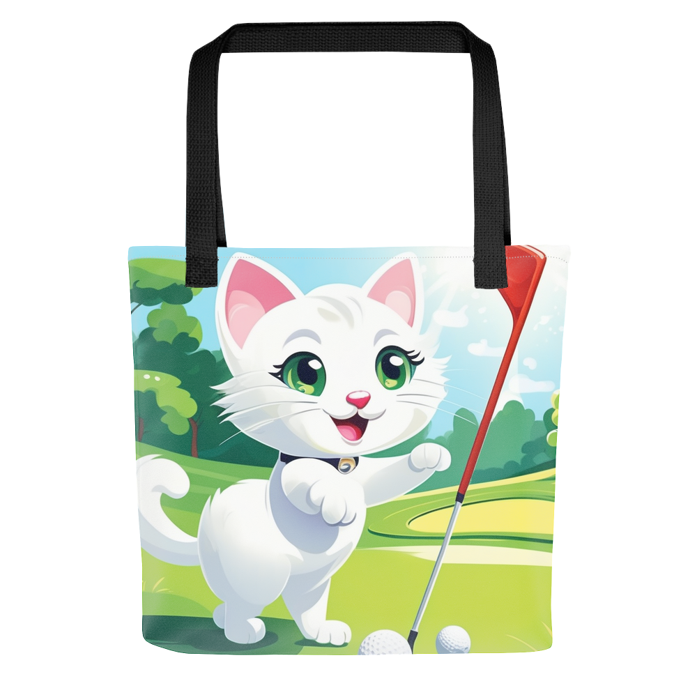PugMug Custom White Companion Cat Tote