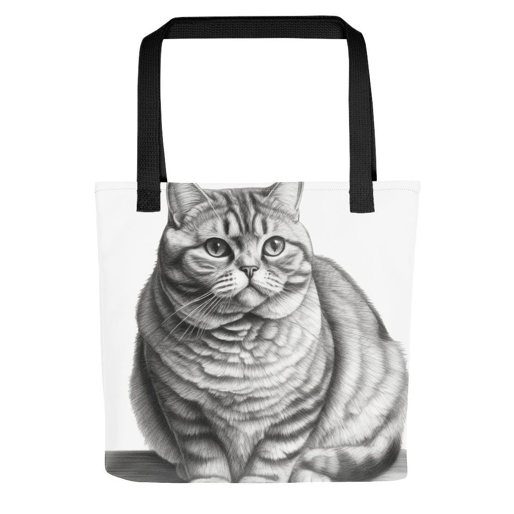 PugMug Custom Tabby British Shorthair Cat Tote