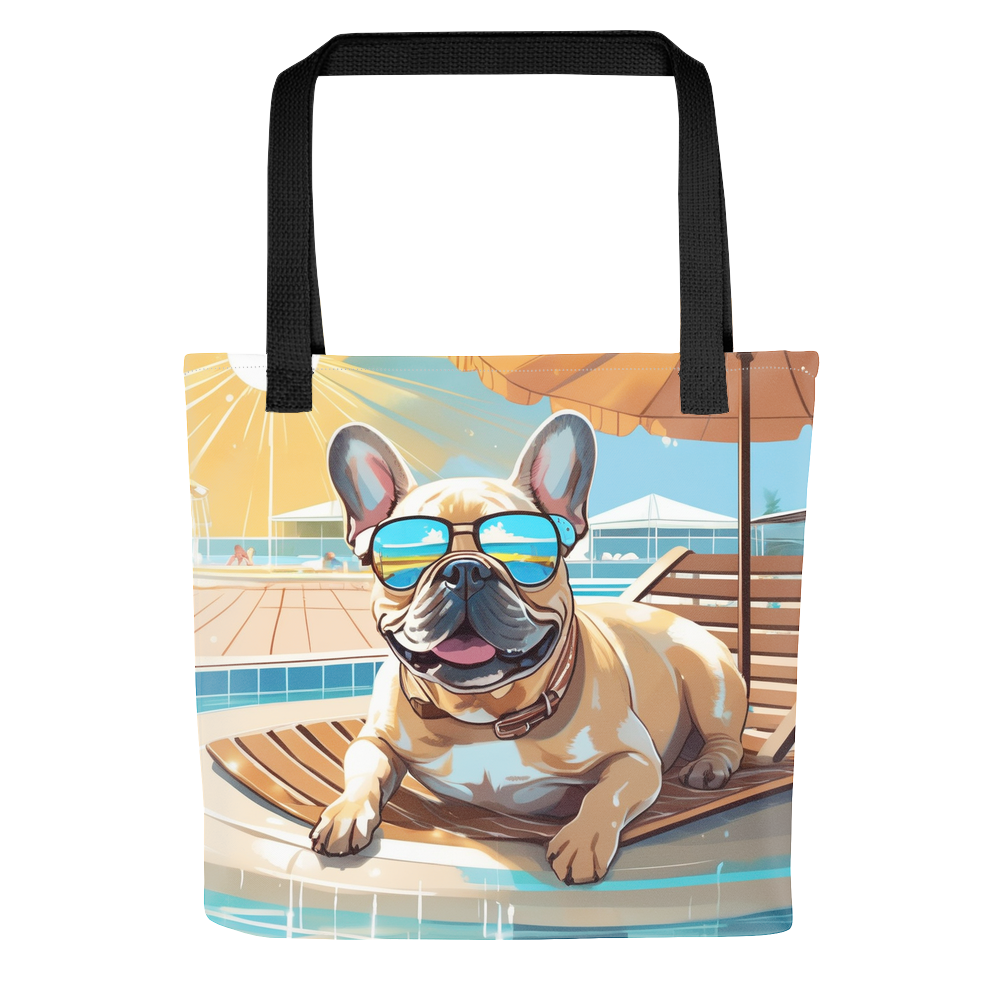 PugMug Custom Tan French Bulldog Tote