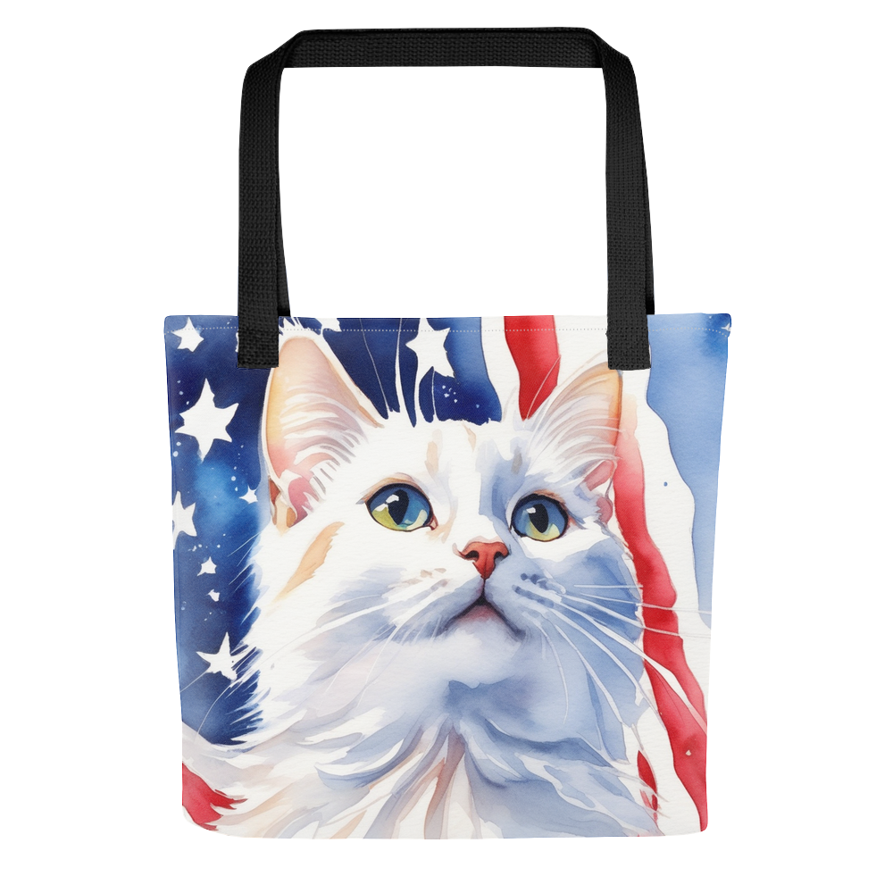 PugMug Custom White Companion Cat Tote