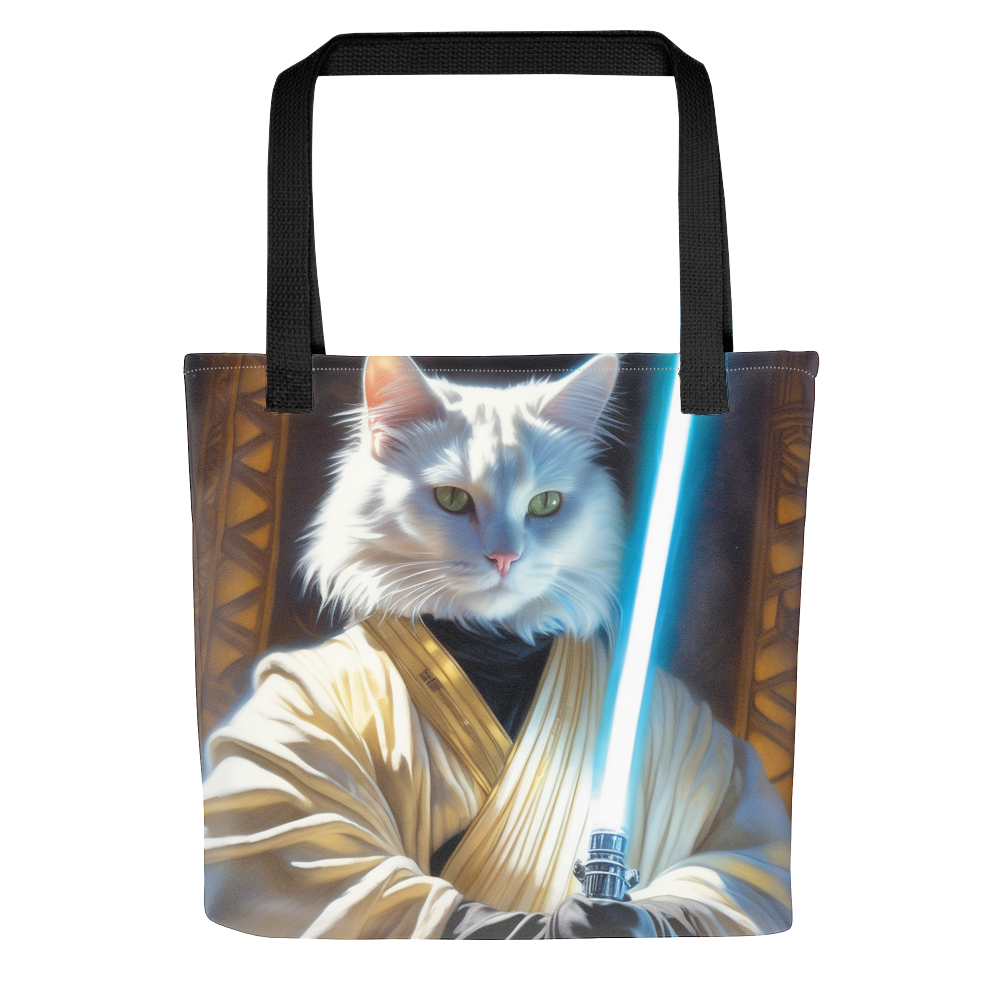 PugMug Custom White Companion Cat Tote