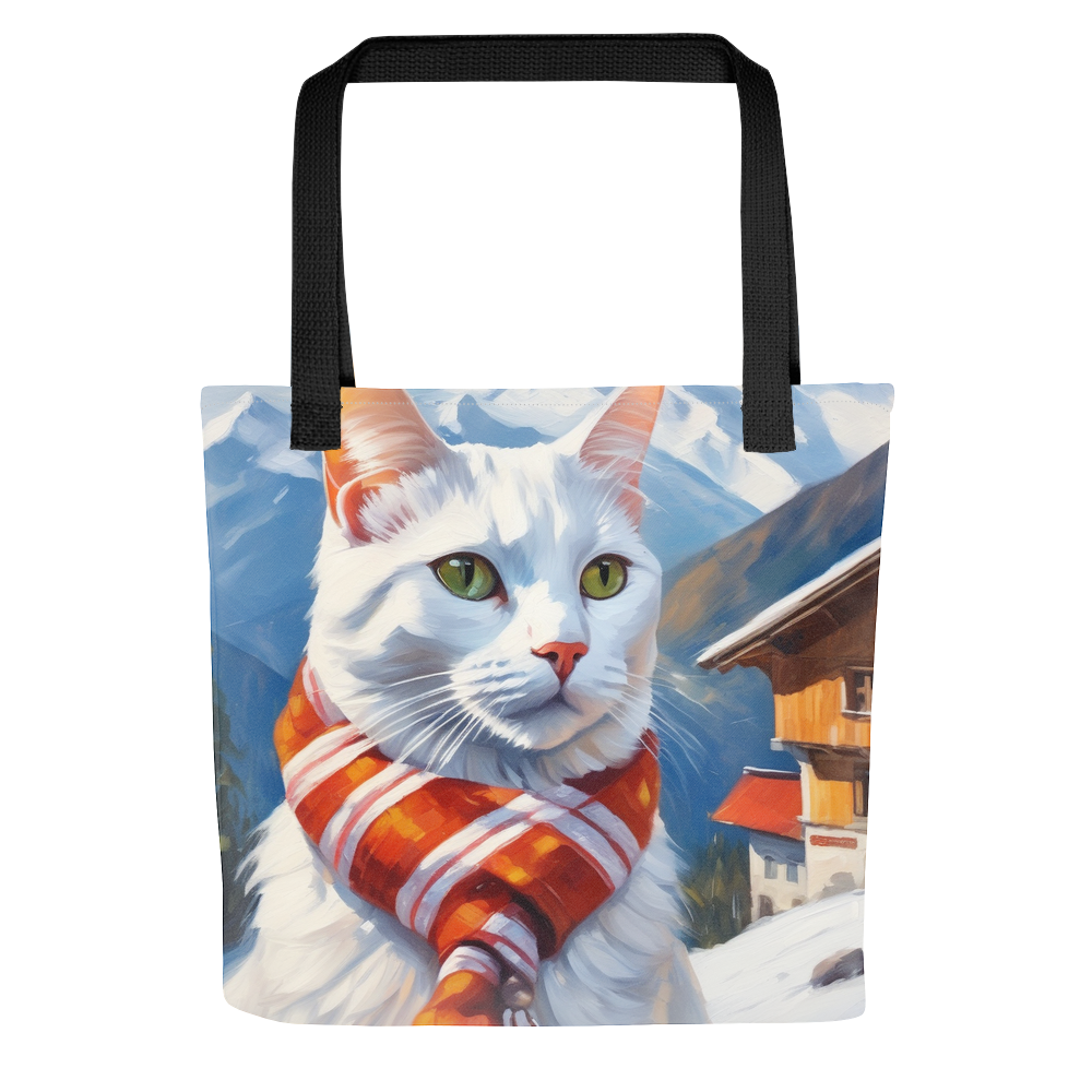 PugMug Custom White Companion Cat Tote