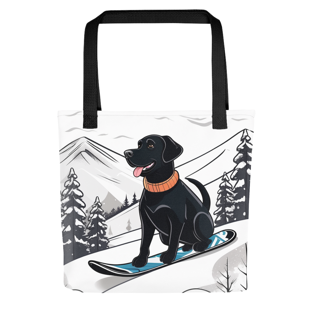 PugMug Custom Black Labrador Retriever Tote