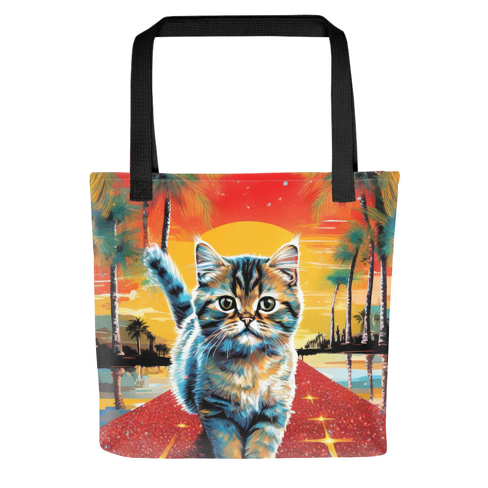PugMug Custom Tabby Persian Cat Tote
