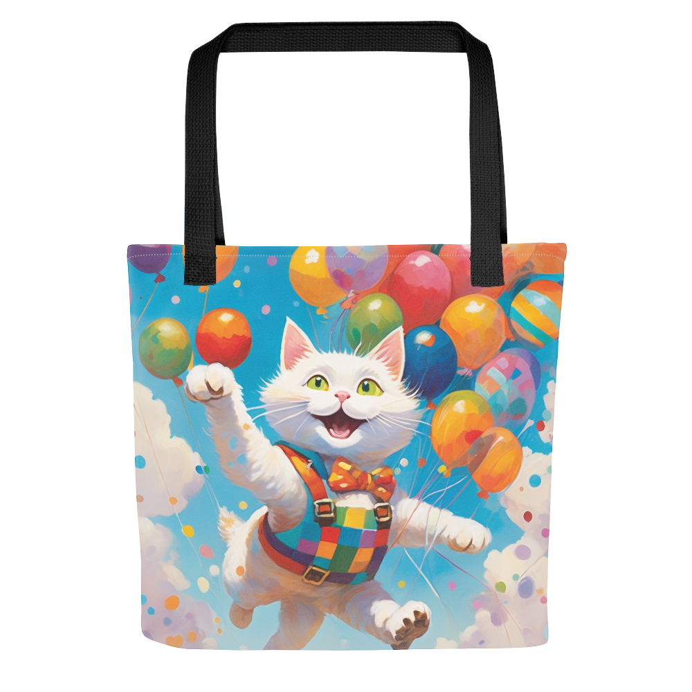 PugMug Custom White Companion Cat Tote