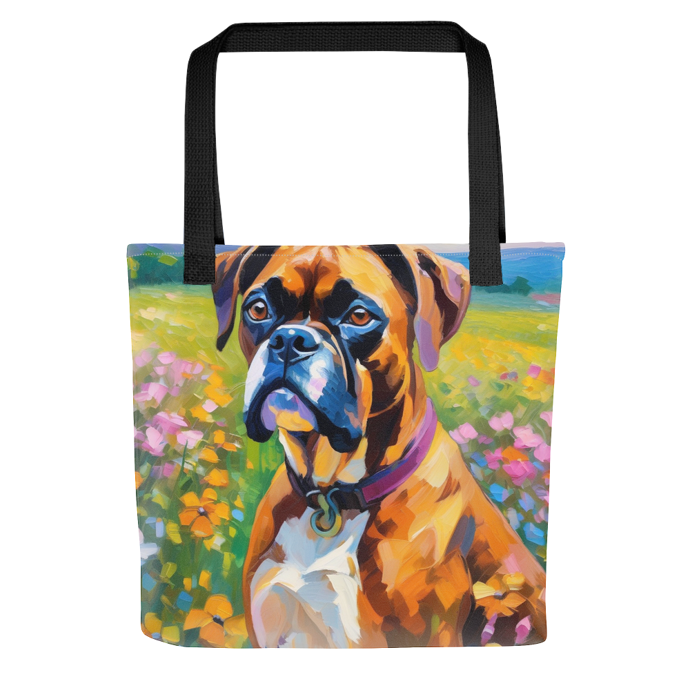 PugMug Custom Boxer Dog Tote